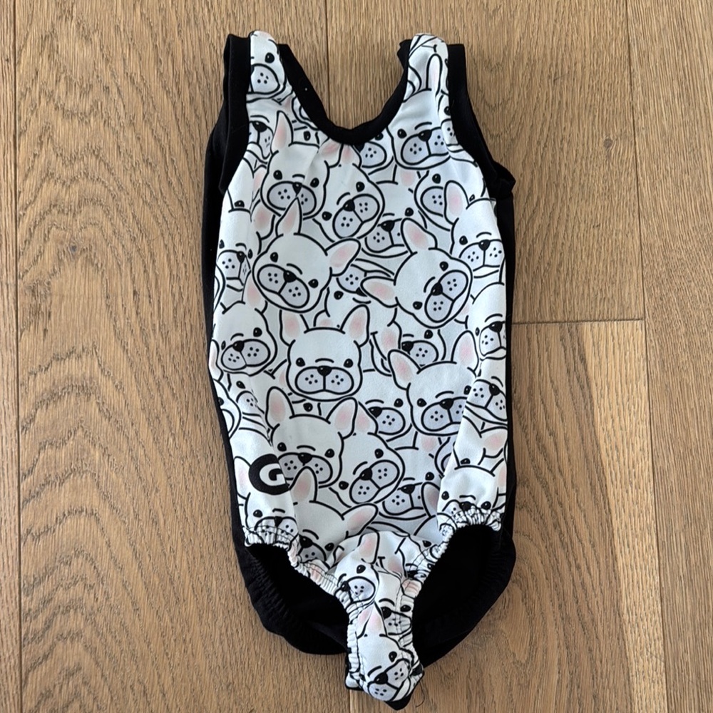 French Bulldog Leotard Toddler 2/3